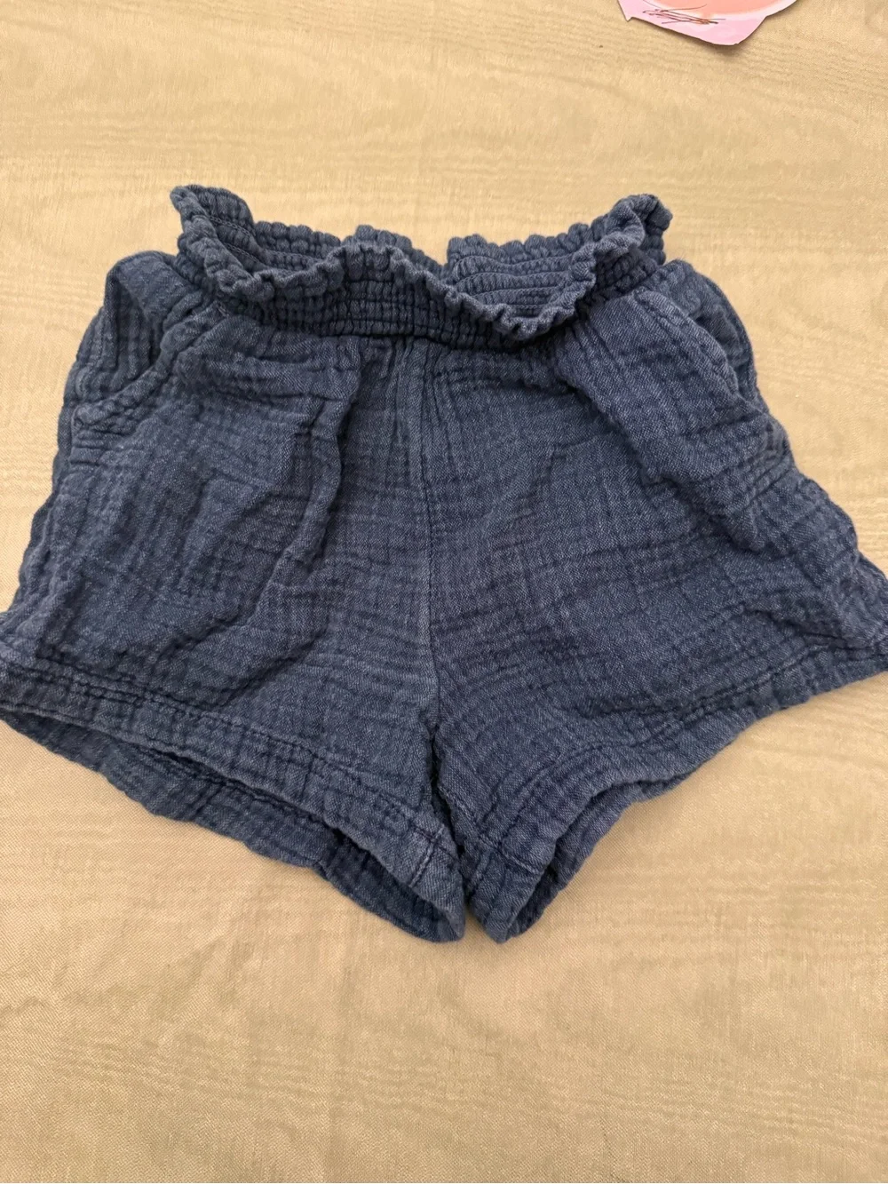GAP Blue Baby Dress with White Rope Print